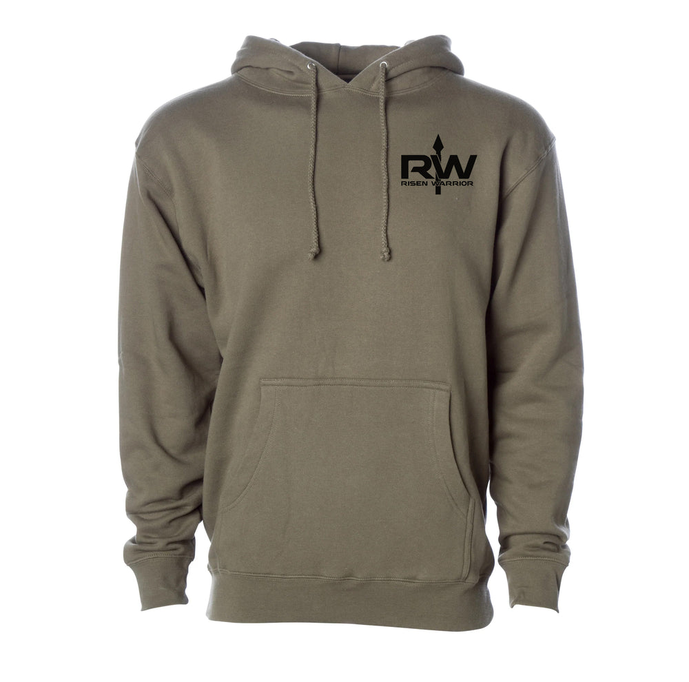 Risen Warrior Icon Logo Hoodie